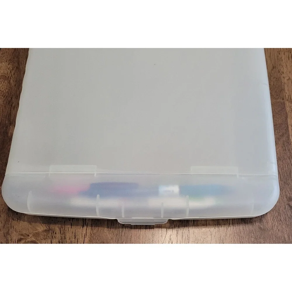 Office depot‎ brand Clear heavy duty clipboard. utensil & paper/forms Srorage
